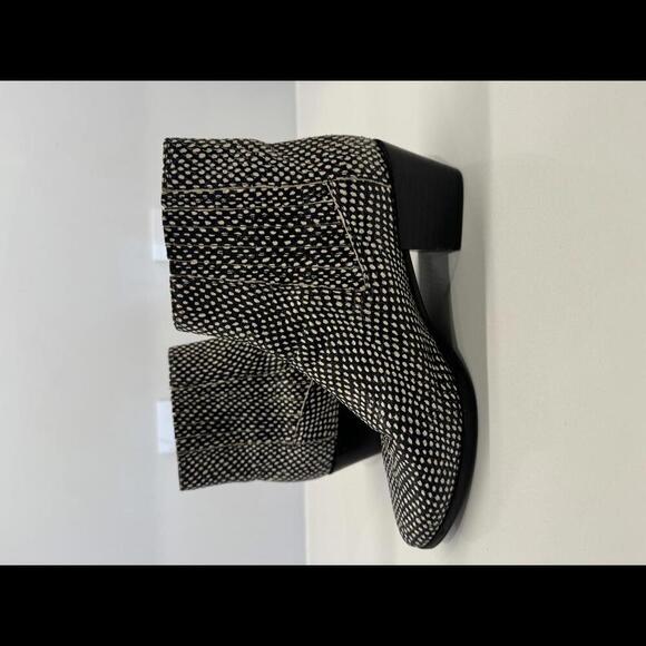 Rag & Bone Rover Black and White Chelsea Boot EU37/US 6.5 - Picture 4 of 12